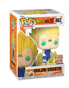 FUNKO POP! & TEE MAJIN VEGETA (GLOW) - T Size (Large)