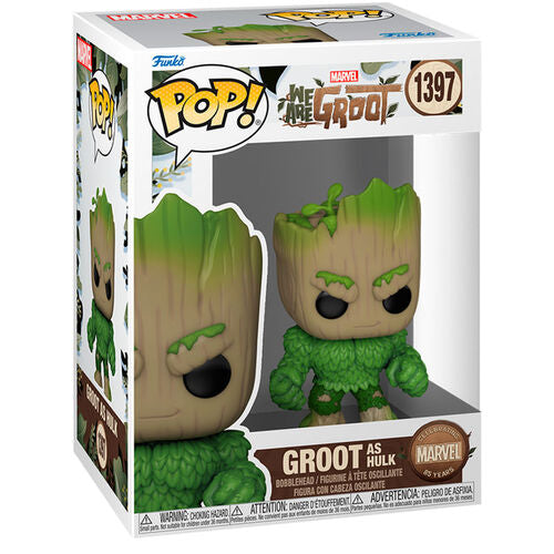 Pre Order:  We are Groot, Groot as Hulk Funko POP!