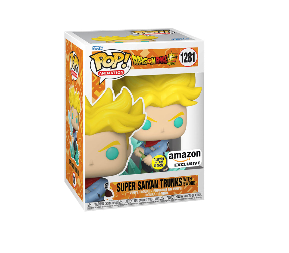 Super saiyan Trunks high quality signed Funko pop