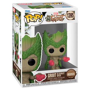 Pre Order:  We are Groot, Groot as Scarlet Witch Funko POP!