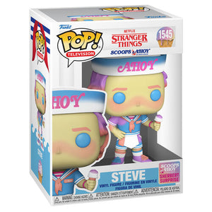 Pre Order:  STRANGER THINGS -Steve (Scoops Ahoy) Funko POP!