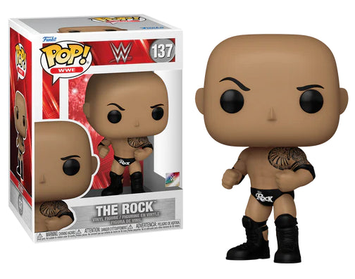 Wwe the deals rock funko pop