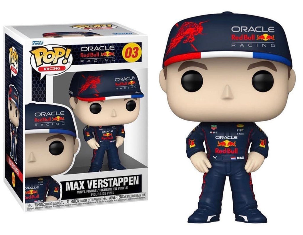 Pre Order: Max Verstappen Oracle Redbull Racing F1  Funko POP!