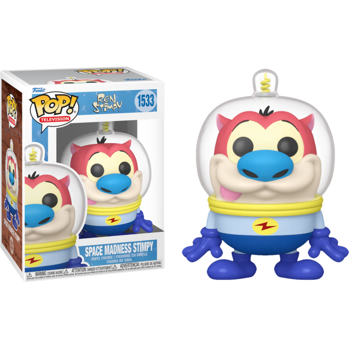 Pre Order: Nickelodeon Rewind - Space Madness Stimpy Funko POP!