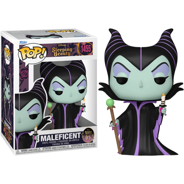 Pre Order: Sleeping Beauty: 65th Anniversary - Maleficent with Candle Funko POP!