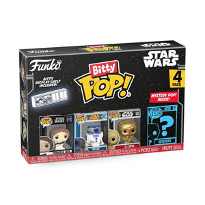 Pre Order: Funko Bitty POP!: Star Wars - Princess Leia 4pk