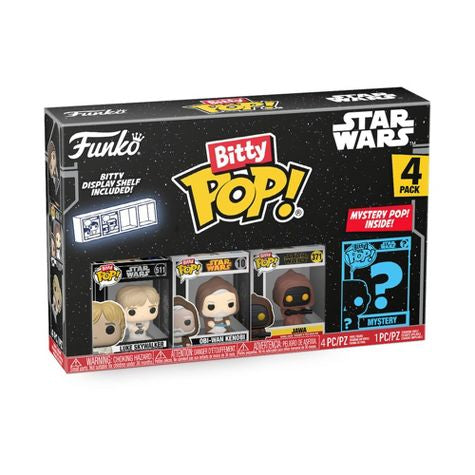 Pre Order: Funko Bitty POP!: Star Wars - Luke Skywalker 4pk