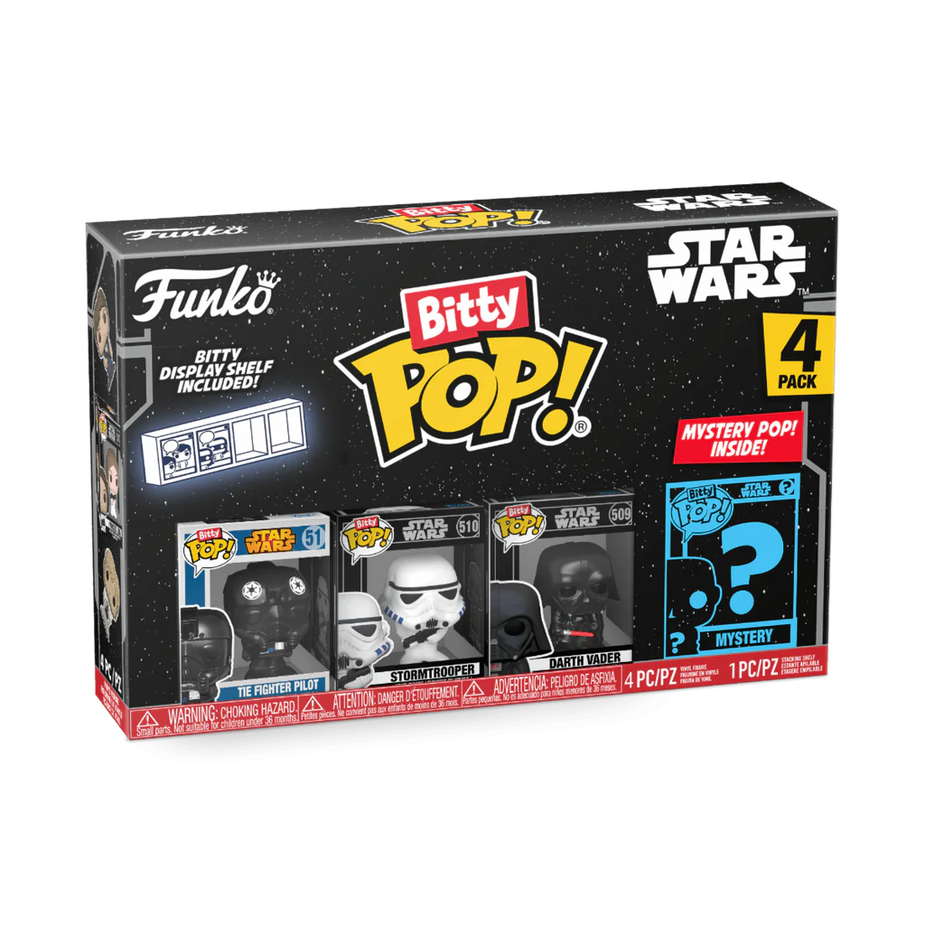 Pre Order: Funko Bitty POP!: Star Wars - Darth Vader 4pk