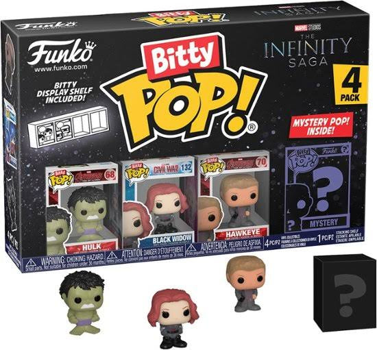 Pre Order: Funko Bitty POP!: Marvel - The Hulk 4pk