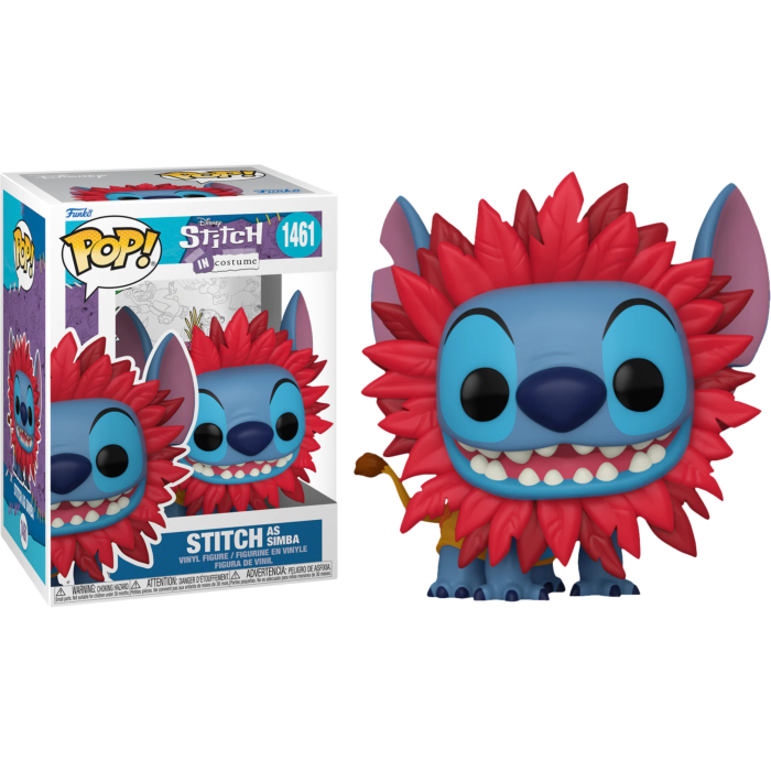 Pre Order: Stitch - Stitch as Simba Funko POP!