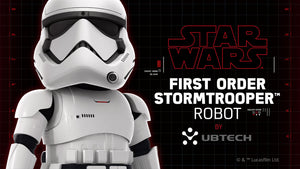 UBTECH STAR WARS FIRST ORDER STORMTROOPER ROBOT INCL. CAMERA FUNCTION, VOICE COMMANDS, FACIAL RECOGNITION (Shipped out in Approximately 2-3 Working Days After Lockdown)