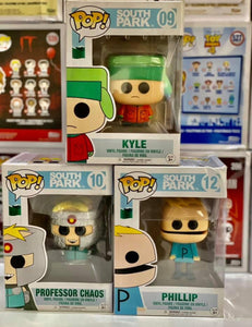 x 3 South Park Funko POPS! (Box Damage) Auction (Reserved for Auction Winner)