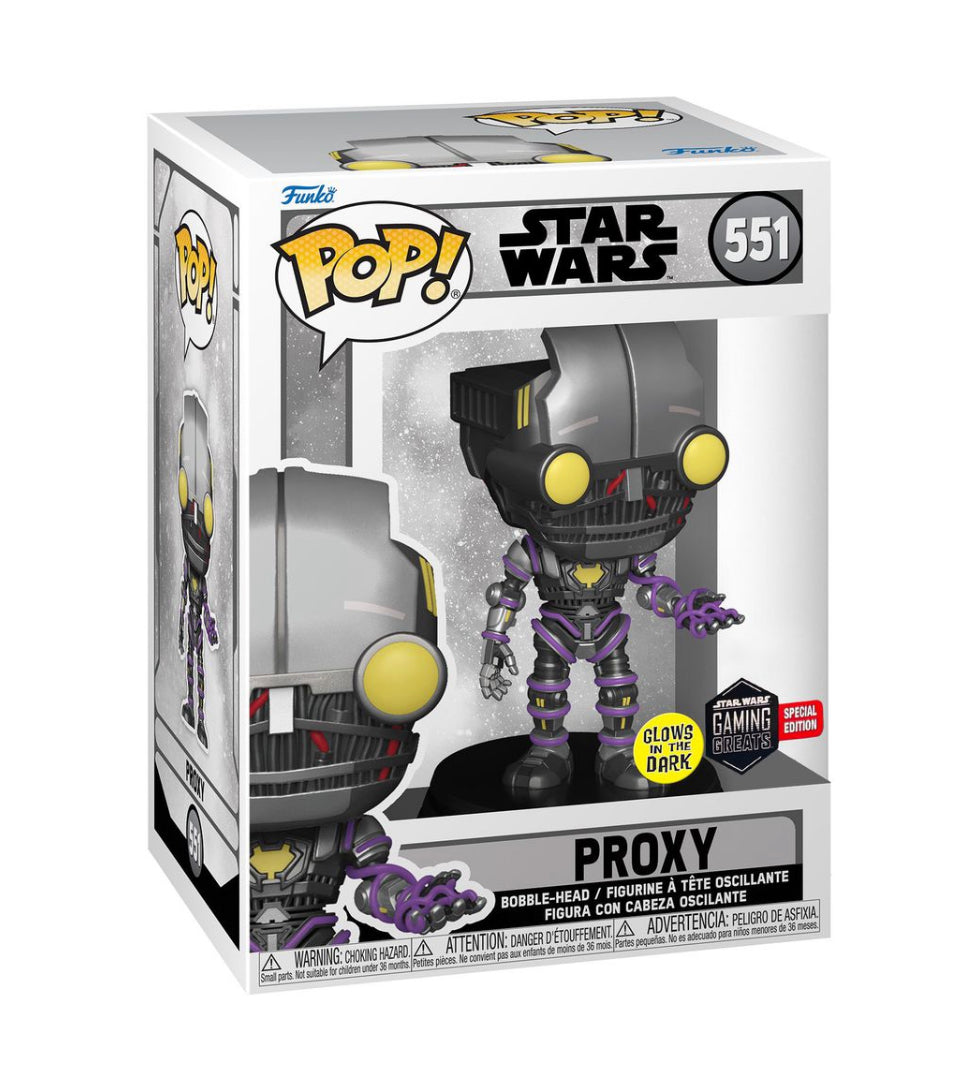 Funko pop star wars store glow in the dark