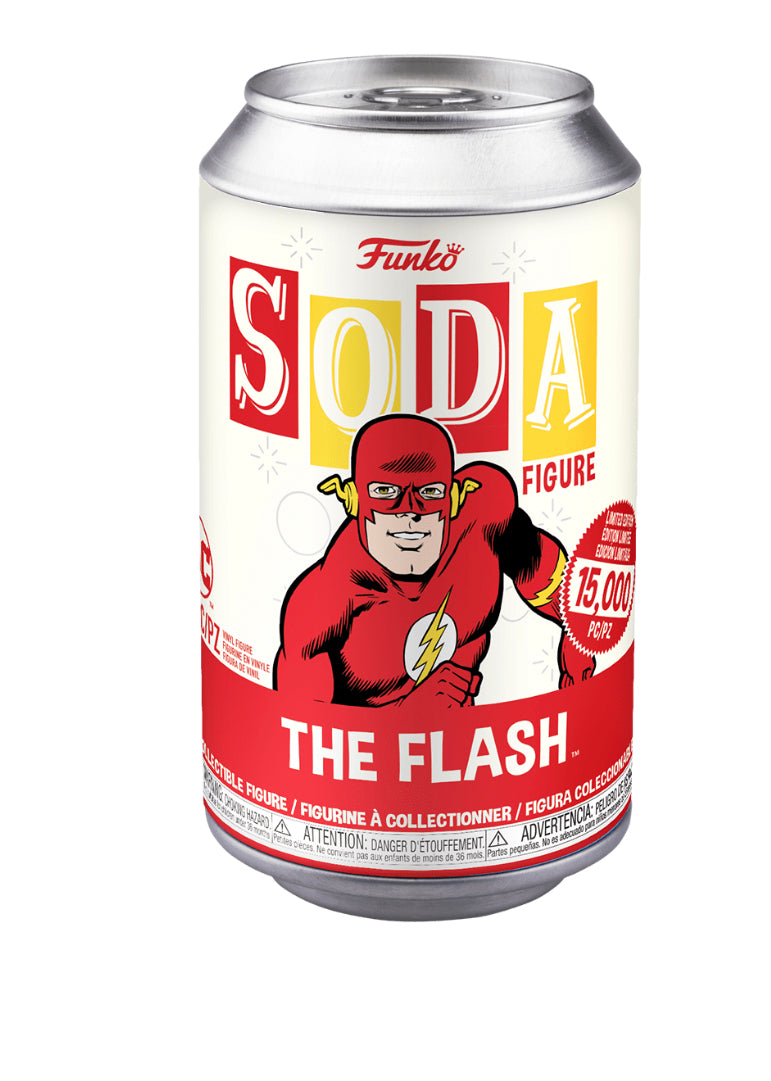 The Flash Limited Edition Chase Funko Soda Can