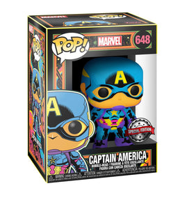 Black Light Captain America Special Edition Funko POP!