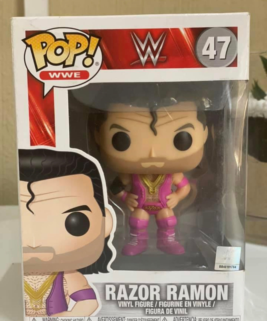 WWE Razor Ramon (Box Damage) Auction (Reserved for Auction Winner)