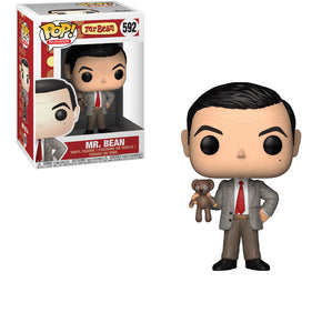(Vaulted) Mr Bean With Teddy Funko POP! (Some Box Damage)