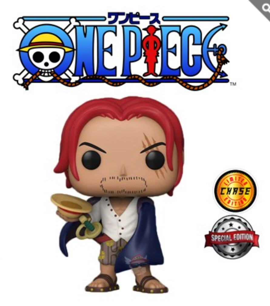 One Piece Shanks Limited Edition Chase Funko POP!