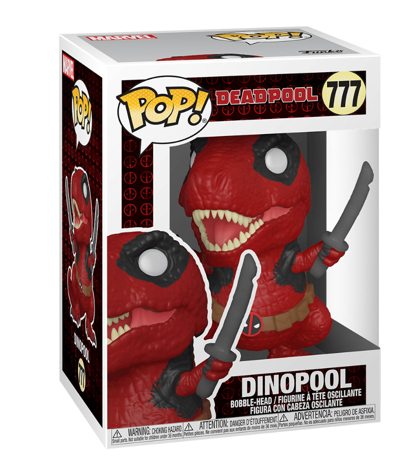 Deadpool Dinopool Funko POP! (Box Damage)