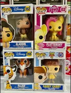 x 4 Mixed Funko POPS! (Box Damage) Auction (Reserved for Auction Winner)