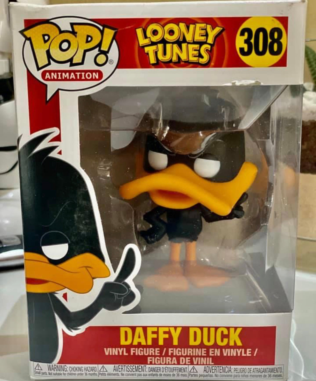 Vaulted Looney Tunes Daffy Duck (Box Damage) Auction (Reserved for Auction Winner)