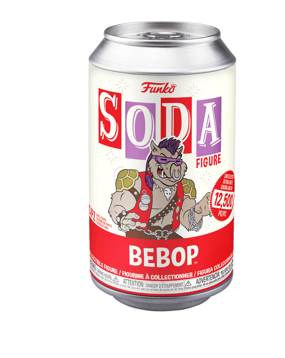 Opened TMNT Bepop Limited Edition Funko Soda Can (Non Chase) In Mint Condition