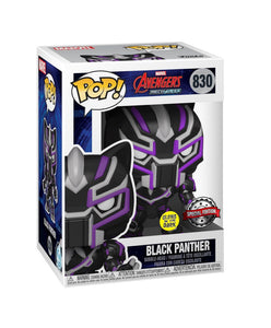 Marvel Mech Strike Black Panther Glow in the Dark Special Edition Funko POP!